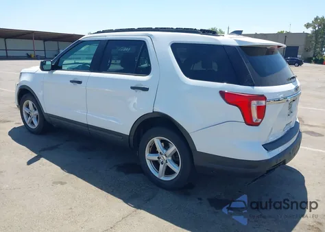 2018 Ford Explorer from USA, damaged, VIN 1FM5K7B81JGA69411